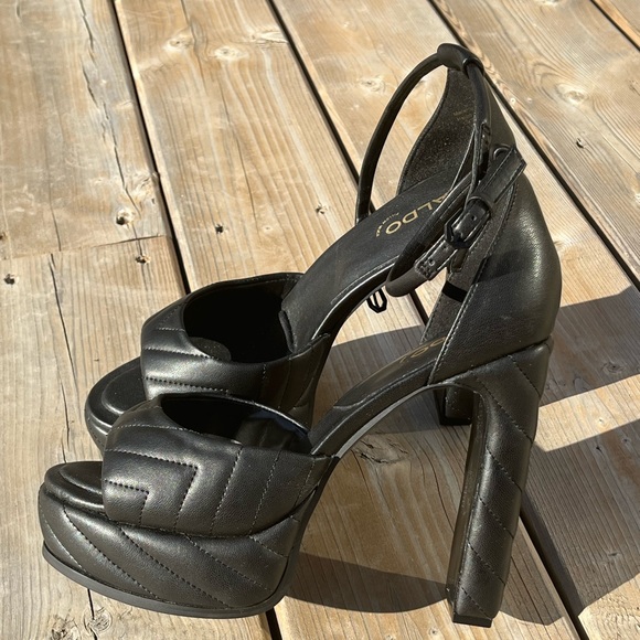 Aldo Milena Quilted heels in size 8.5 US - Picture 1 of 5